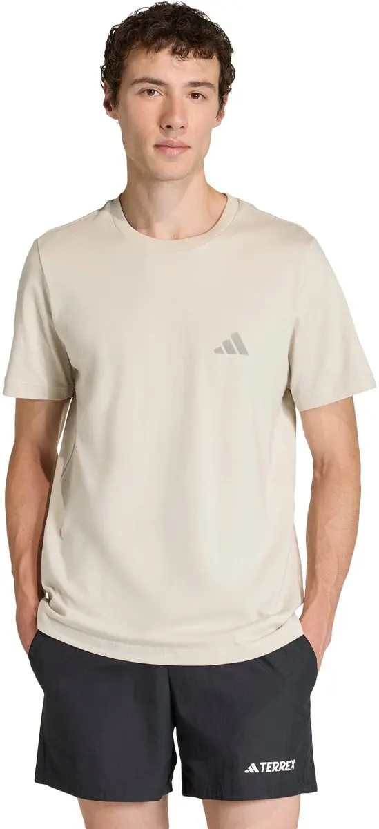 adidas Terrex Mountain Graphic T-Shirt Heren - Beige