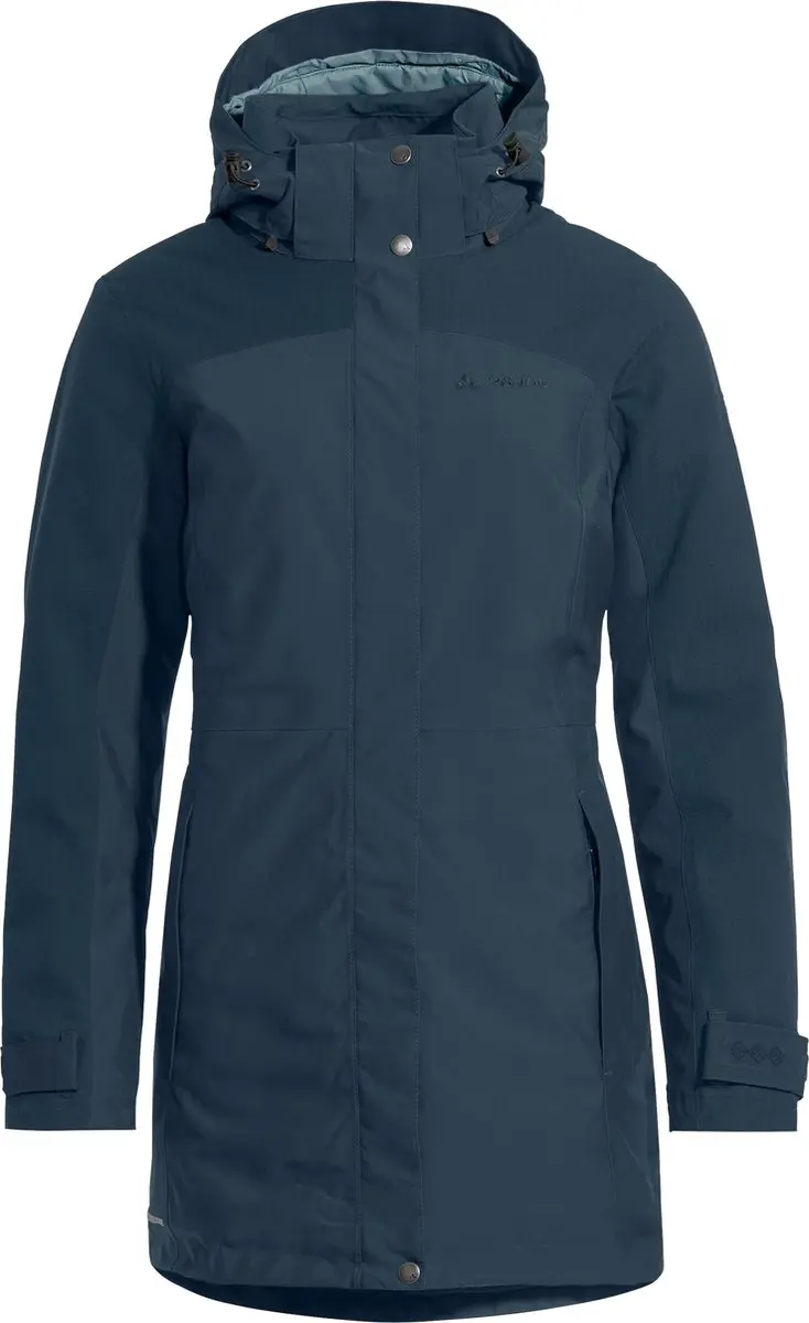 Vaude Women's Skomer Winter Parka II - Outdoorjas - Dames - Blauw - Maat 46