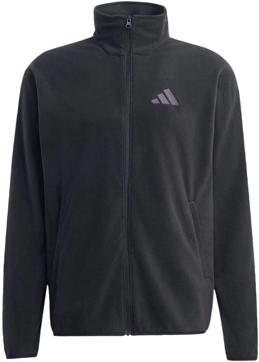 adidas Terrex Multi Essentials Fleece Jack - Zwart - afbeelding 2 van 6
