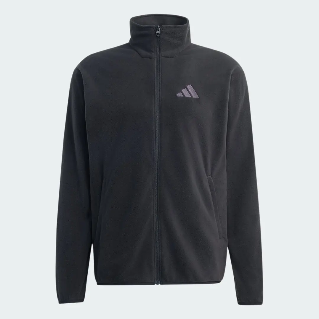 adidas Terrex Multi Essentials Fleece Jack - Zwart - afbeelding 3 van 6