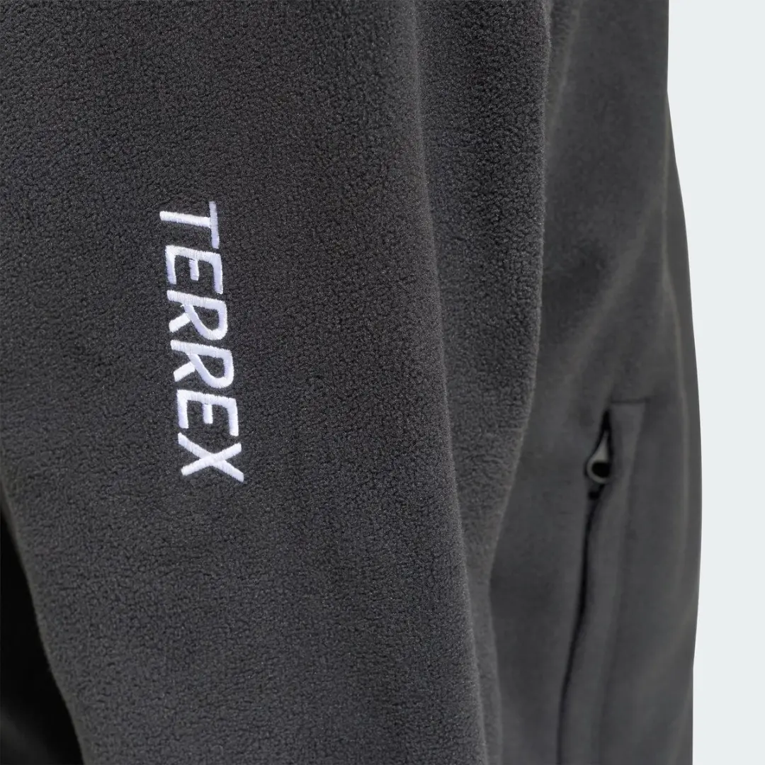 adidas Terrex Multi Essentials Fleece Jack - Zwart - afbeelding 6 van 6