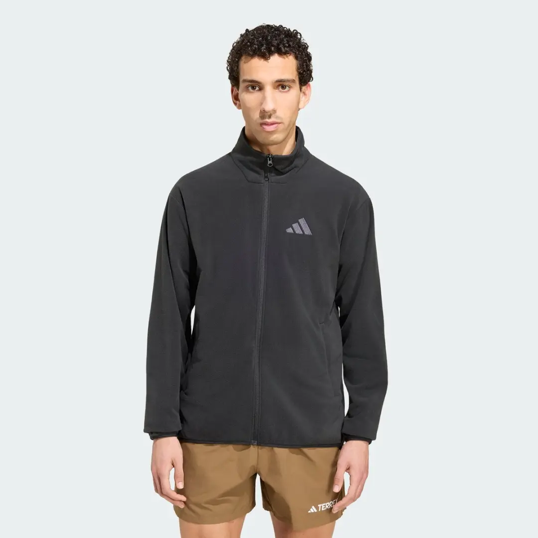 adidas Terrex Multi Essentials Fleece Jack - Zwart - afbeelding 4 van 6