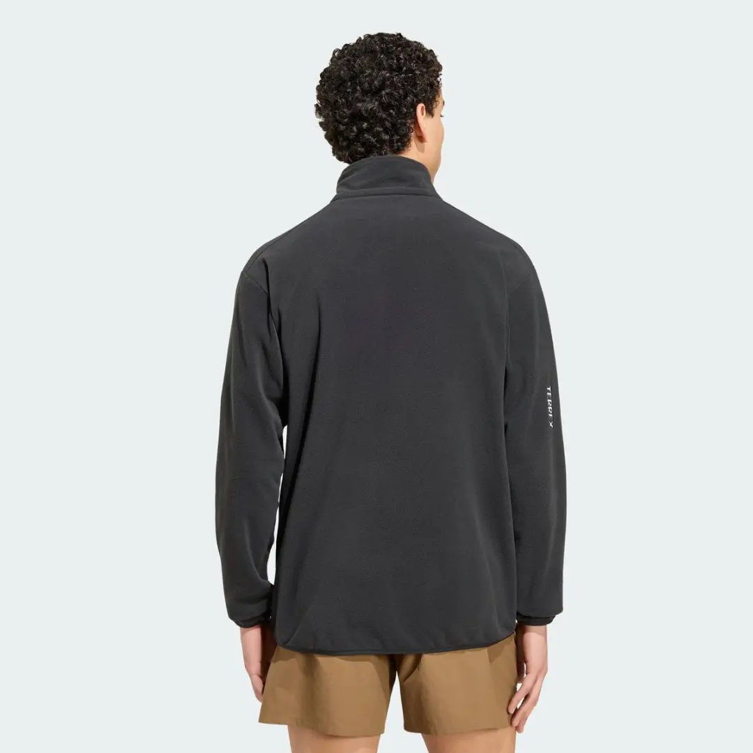 adidas Terrex Multi Essentials Fleece Jack - Zwart - afbeelding 5 van 6