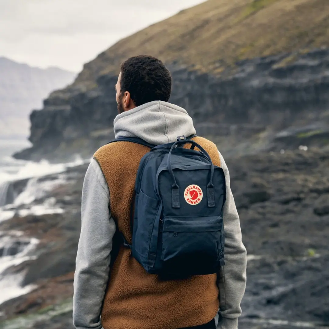 Fjällräven Kånken Laptoprugzak 20L - Marineblauw - afbeelding 4 van 6