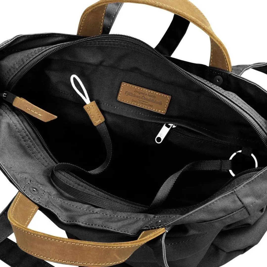 Fjällräven Totepack No. 1 Rugzak 14L - Zwart - afbeelding 5 van 6