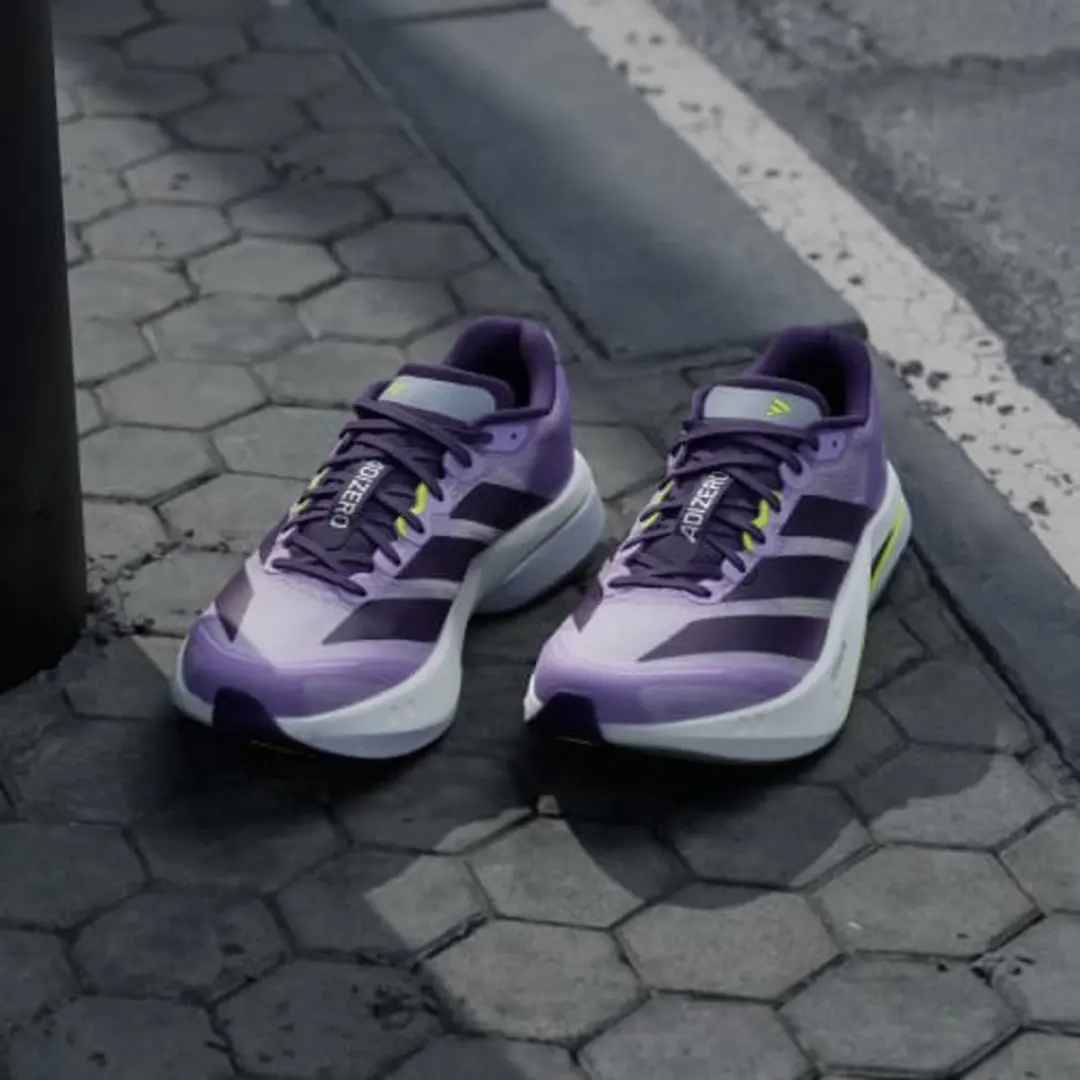 adidas Adizero Boston 13 Hardloopschoenen - Paars - afbeelding 4 van 6