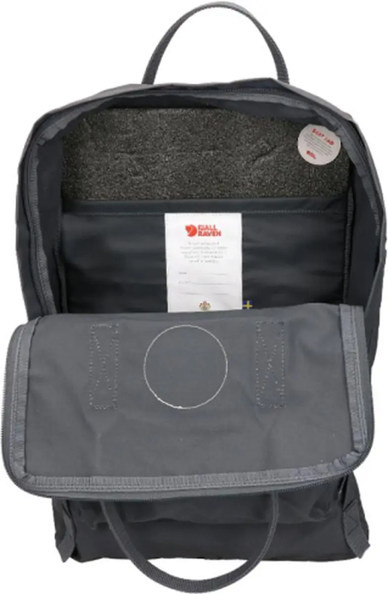 Fjällräven Kånken Laptoprugzak 20L - Super Grey - afbeelding 4 van 6