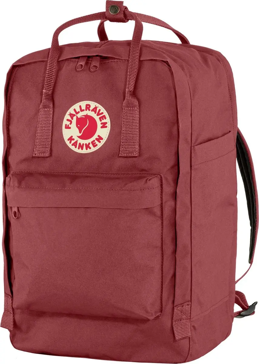 Fjällräven Kånken Laptop Rugzak - 20L - 17 inch - Ox Red - afbeelding 2 van 6