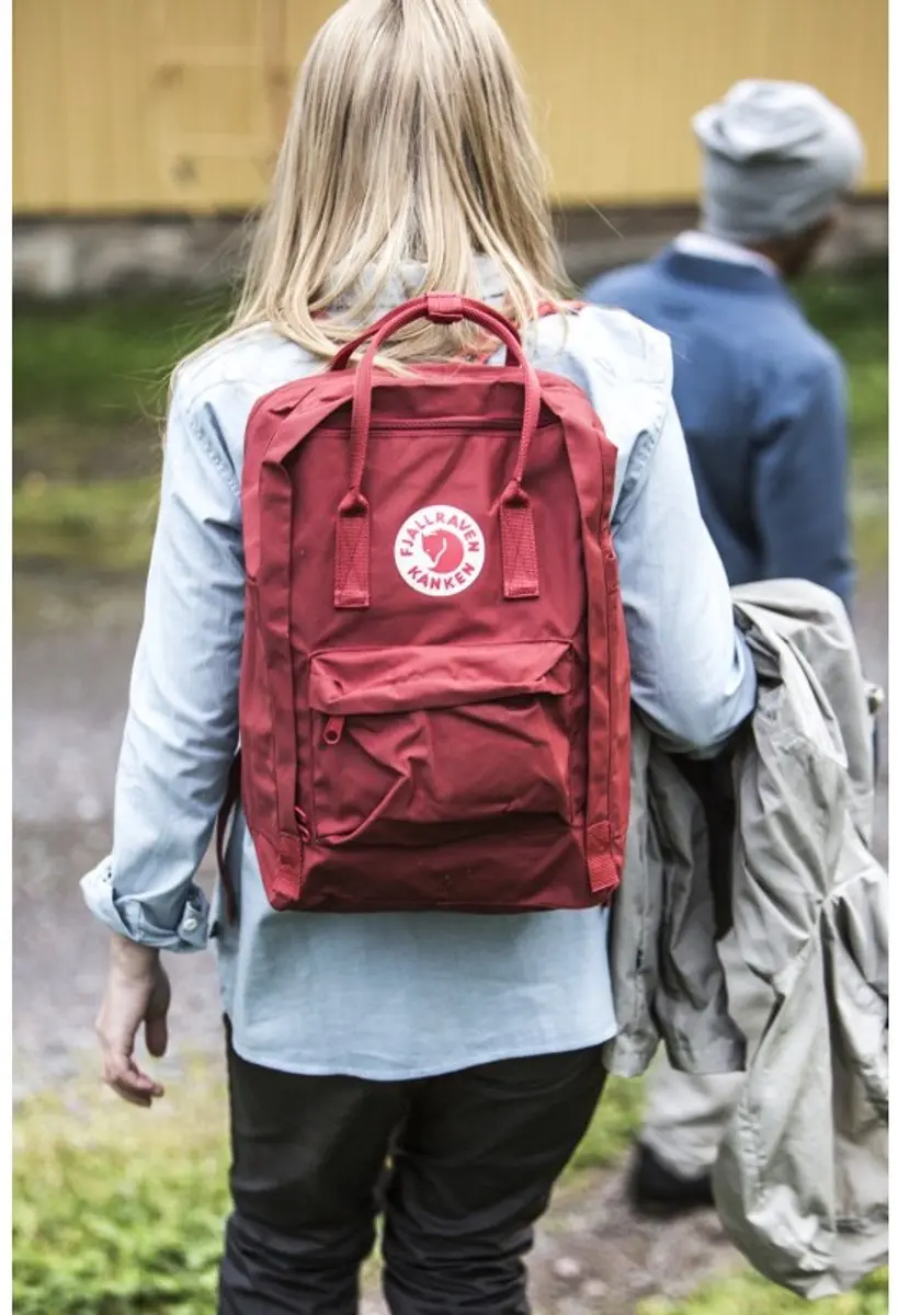 Fjällräven Kånken Laptop Rugzak - 20L - 17 inch - Ox Red - afbeelding 6 van 6