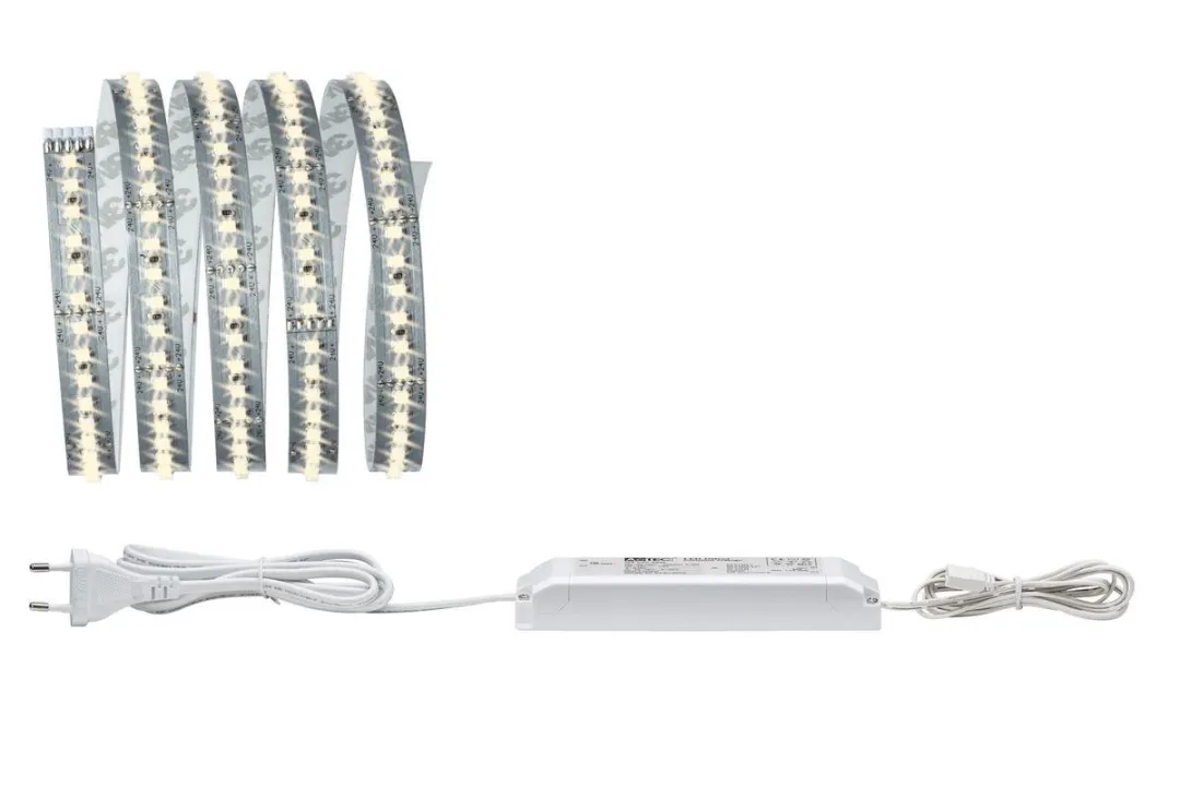 Paulmann MaxLED 1000 LED-strip 150cm Warmwit - Zilver