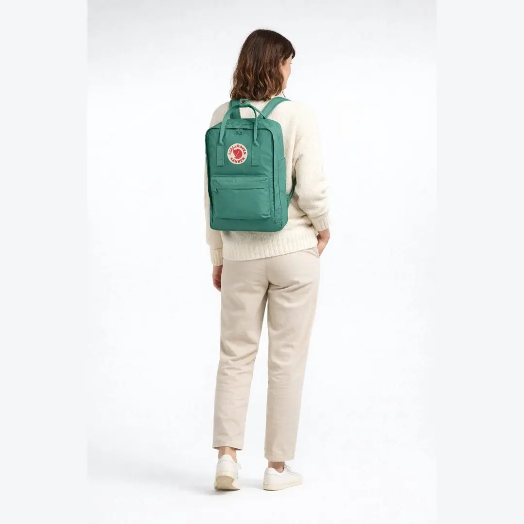 Fjällräven Kånken Laptop Rugzak 18L - Frost Green - afbeelding 5 van 6