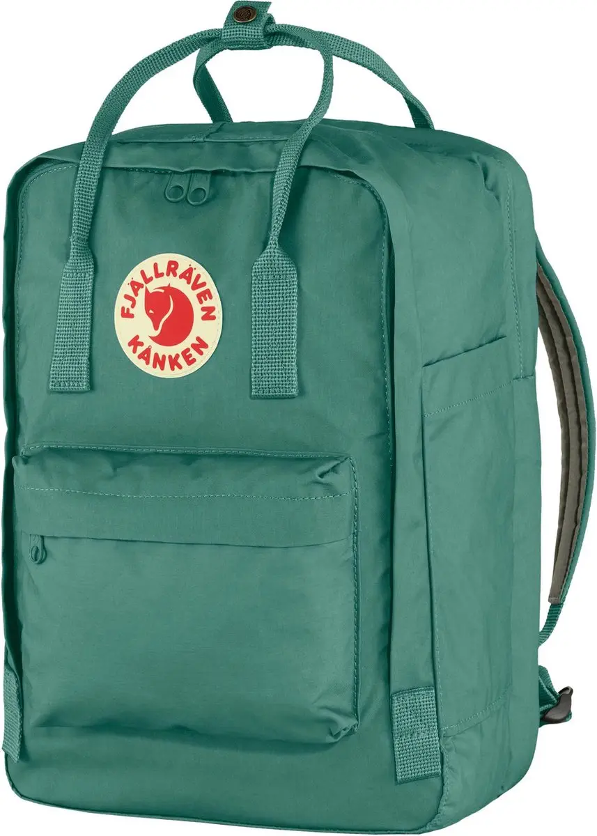 Fjällräven Kånken Laptop Rugzak 18L - Frost Green - afbeelding 3 van 6