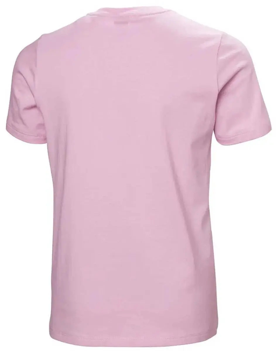 Helly Hansen Logo Jr T-shirt - 8 jaar - Cherry Blossom - afbeelding 4 van 4