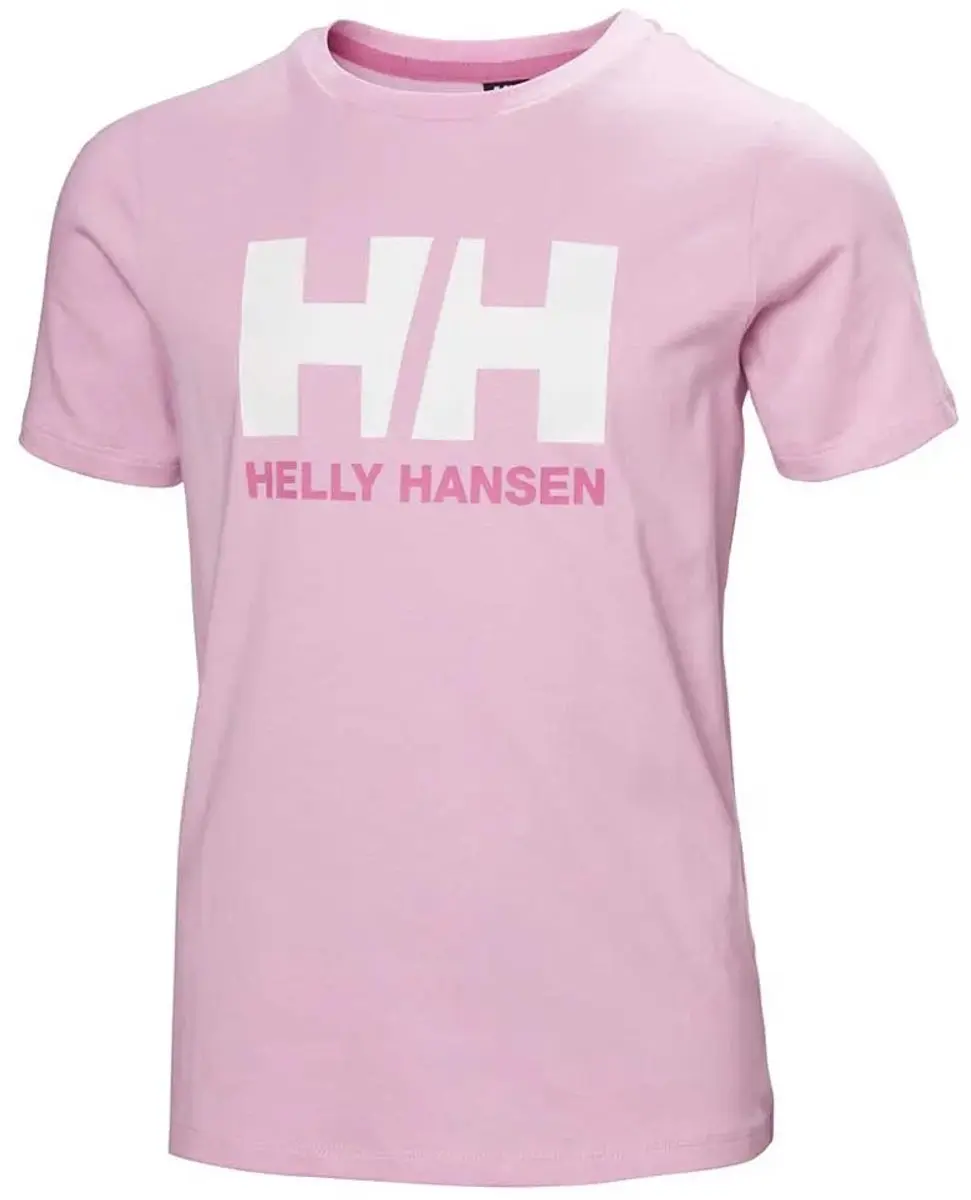 Helly Hansen Logo Jr T-shirt - 8 jaar - Cherry Blossom - afbeelding 3 van 4