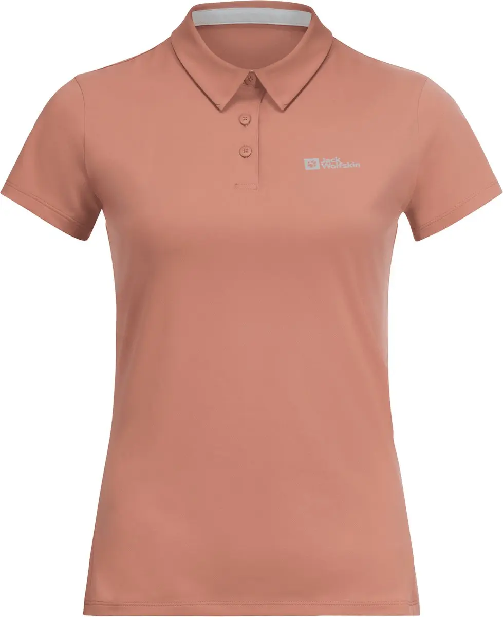 Jack Wolfskin PRELIGHT TRAIL POLO W Dames Outdoorshirt