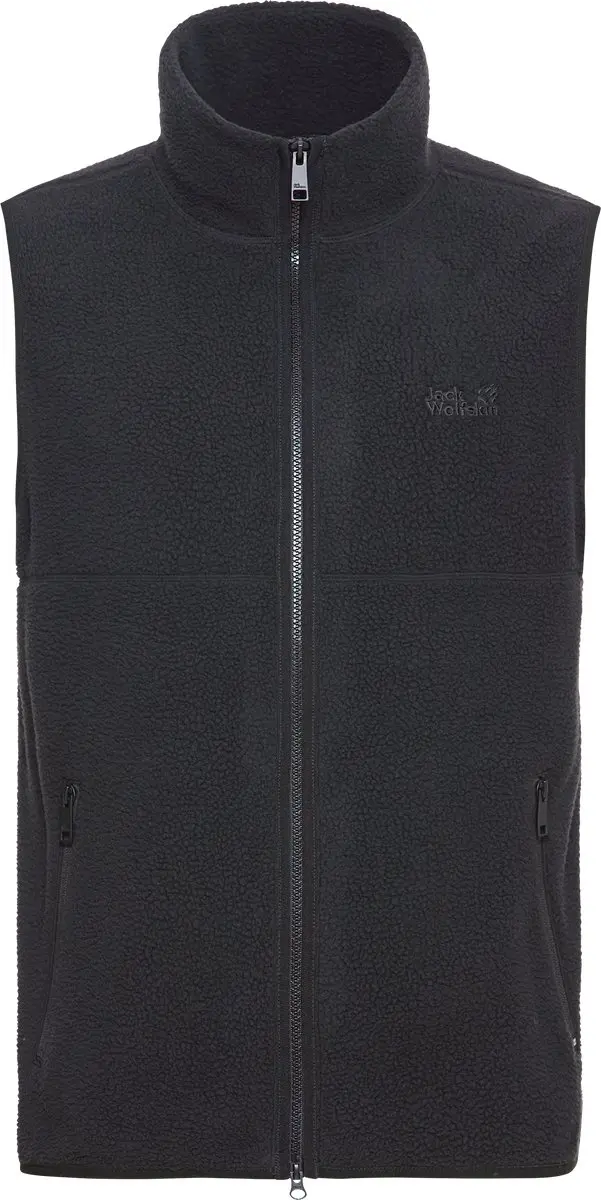 Jack Wolfskin LITE CURL VEST M Heren Outdoorbodywarmer-black