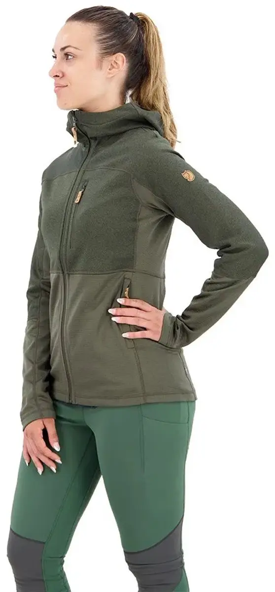 Fjällräven Abisko Trail Fleece W Vest Dames - Deep Forest - afbeelding 3 van 5