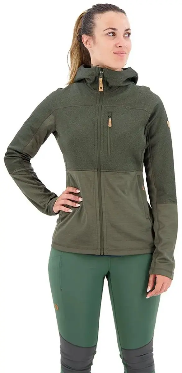 Fjällräven Abisko Trail Fleece W Vest Dames - Deep Forest - afbeelding 5 van 5