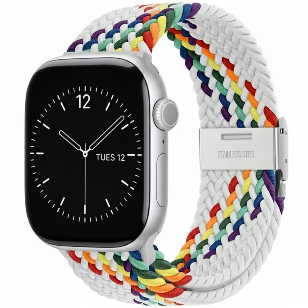 NUVEX Veelkleurig Nylon Horlogeband Apple Watch