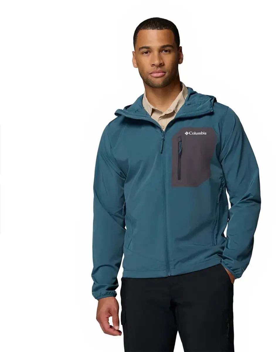 Columbia Tall Heights™ Iii Softshelljack Blauw S Man