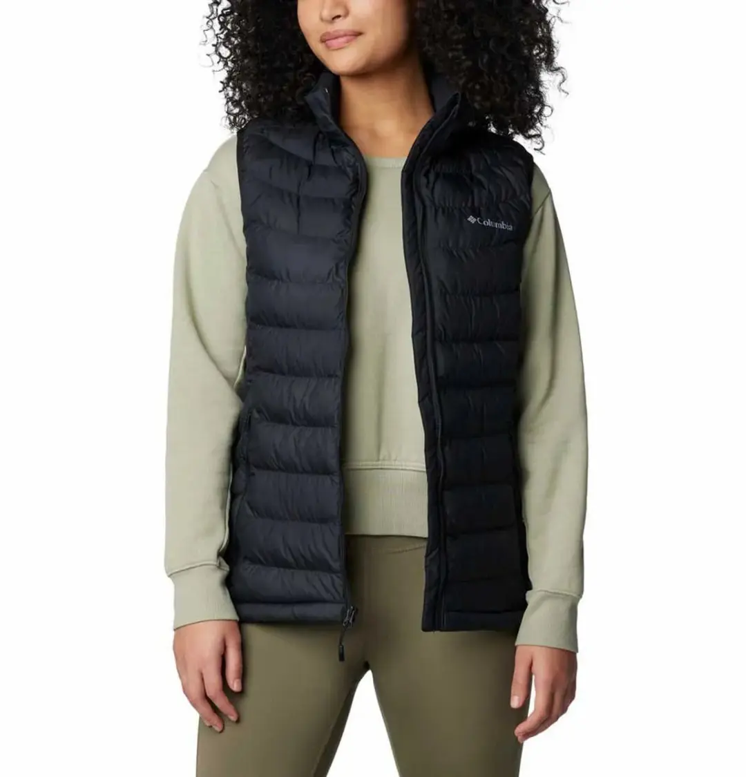 Columbia Powder Lite II Bodywarmer Dames - Zwart - XL - afbeelding 3 van 6