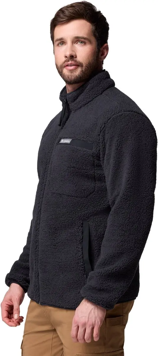 Columbia Rugged Ridge High Pile Fleecejack Heren - Zwart - XL - afbeelding 4 van 6