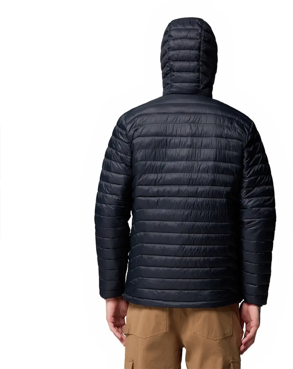 Columbia Powder Pass Jas met capuchon - Zwart - XL - afbeelding 2 van 6