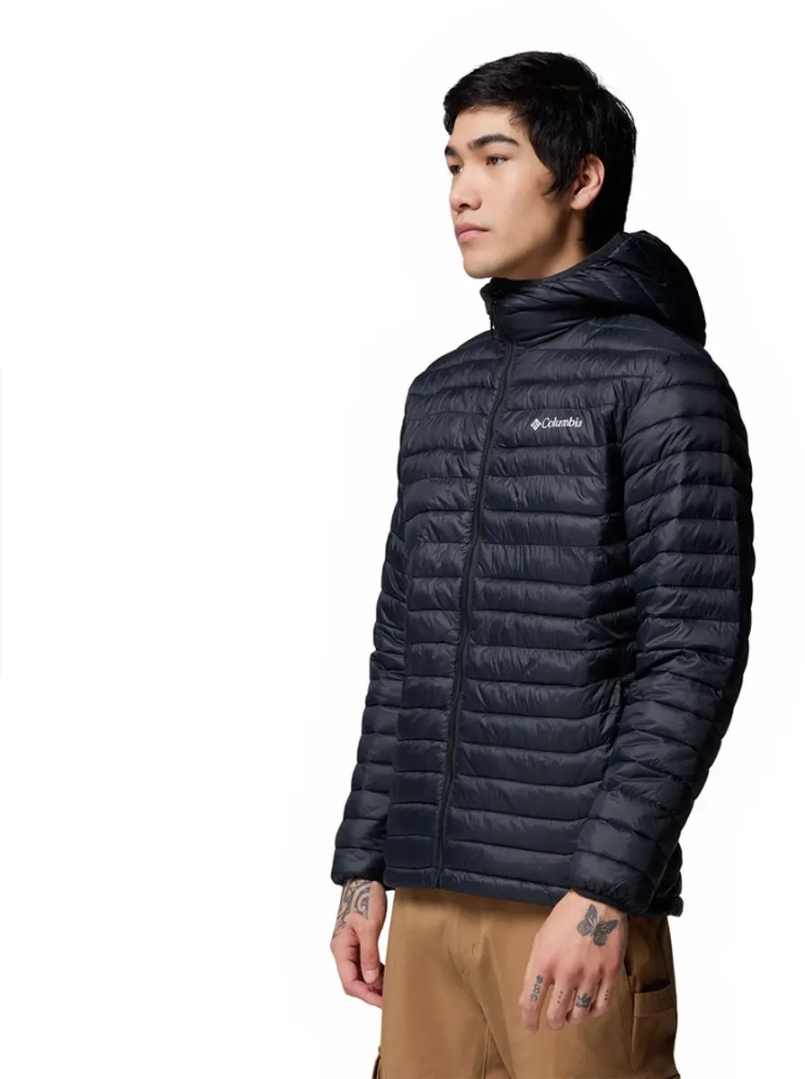Columbia Powder Pass Jas met capuchon - Zwart - XL - afbeelding 5 van 6