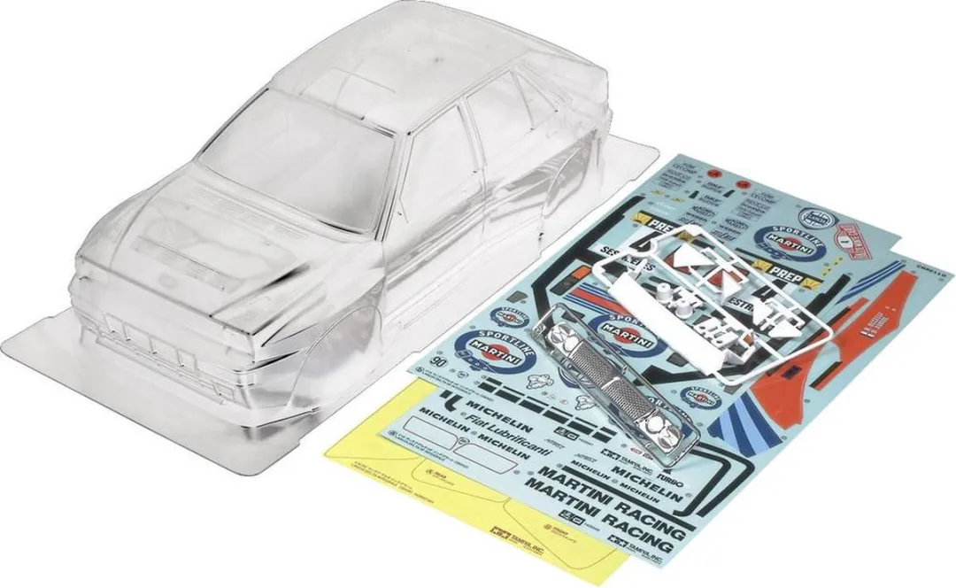 Tamiya 51401 Body Lancia Delta HF Integrale 1:10 - Ongeverfd