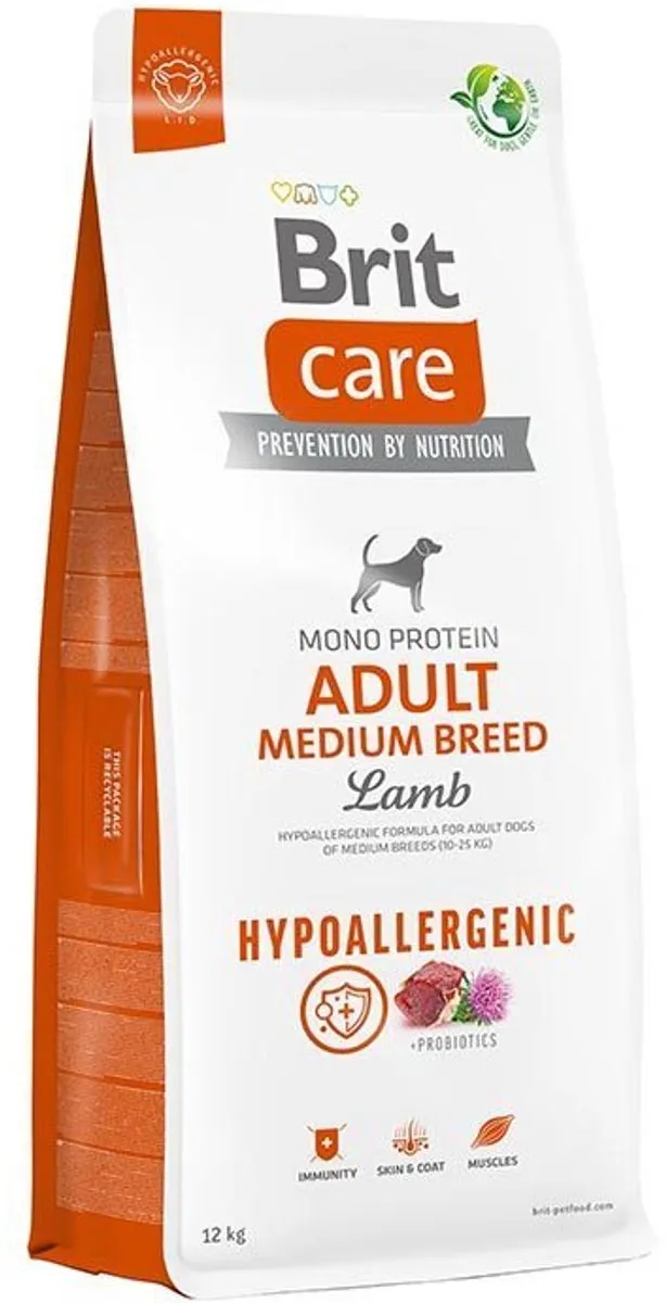 Brit Care Dog Hypoallergeen Volwassen Lam 12kg