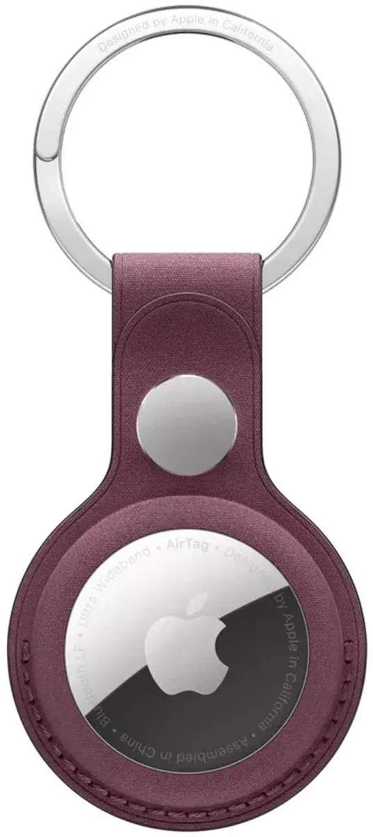 Apple AirTag Sleutelhanger - Mulberry