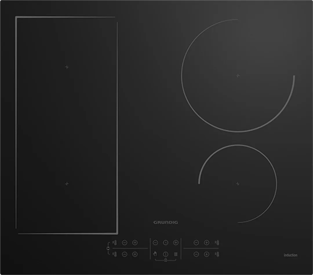 Grundig GIEI 623471 MN Inbouw Inductiekookplaat 4 Zones - Zwart