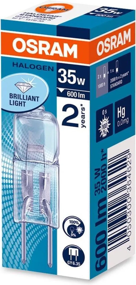 Osram Ovenlamp 20W G4 - Blauw