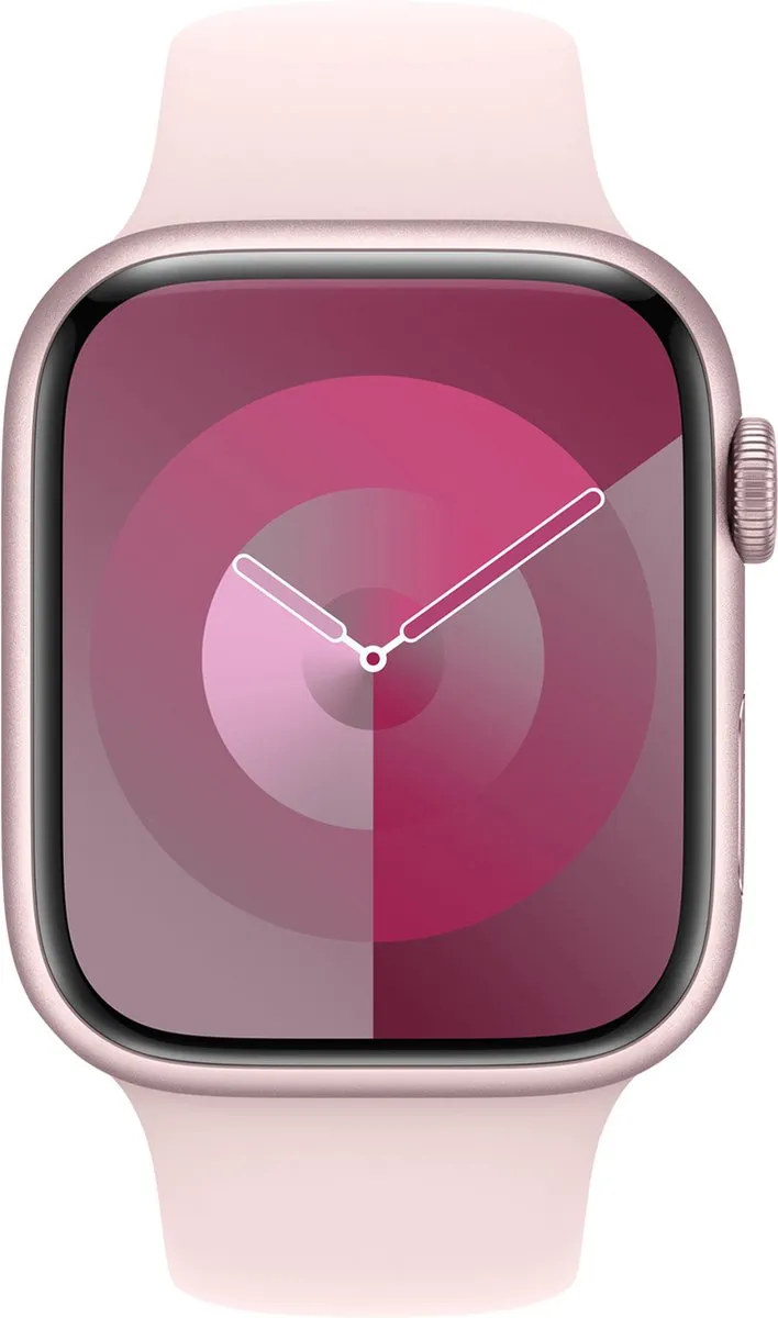 Apple Light Pink Sportband 45mm - S/M