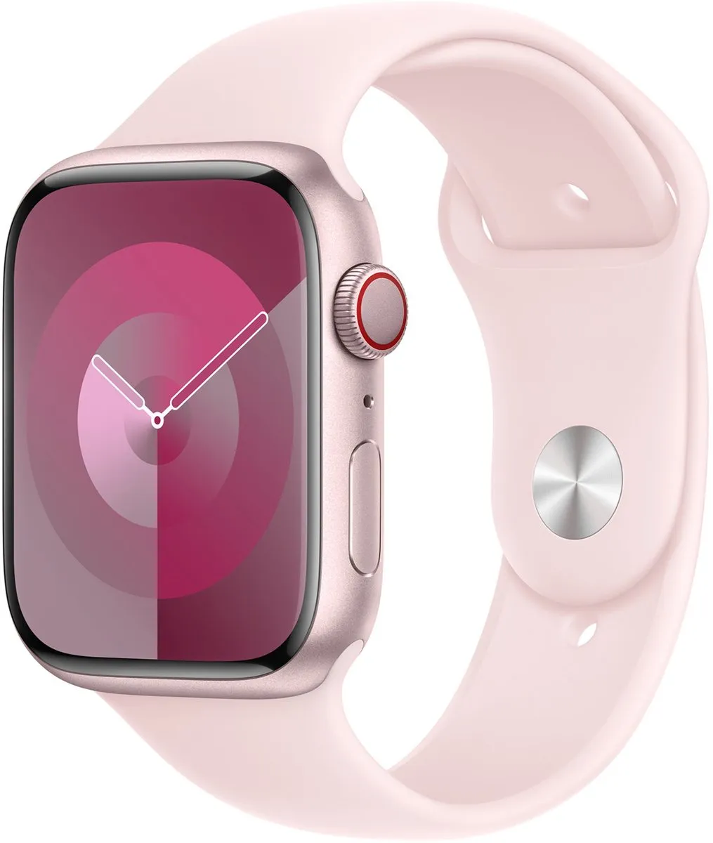 Apple Light Pink Sportband 45mm