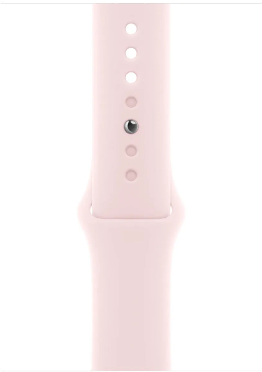 Apple Light Pink Sportband 45mm - S/M