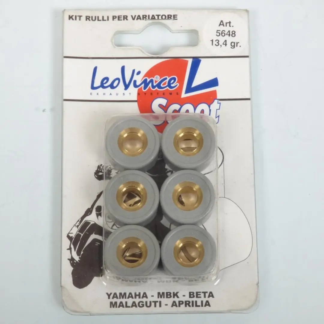 Variateurrol Leovince voor Scooter Yamaha 125 Xmax 20x12 13.4Grs Nieuw