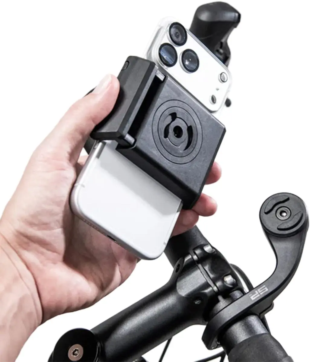 SP Connect Universal Phone Clamp Telefoonhouder - Zwart - afbeelding 4 van 6