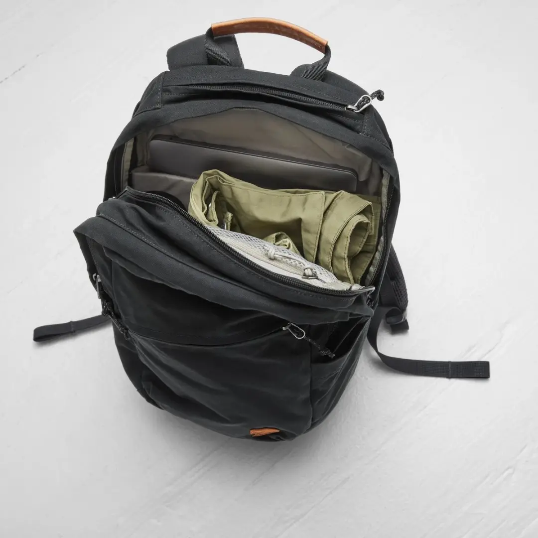 Fjällräven Räven 20 Rugzak - Zwart - afbeelding 2 van 6