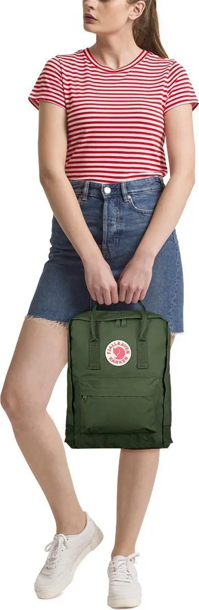 Fjällräven Kånken Rugzak 16L - Forest Green - afbeelding 5 van 6
