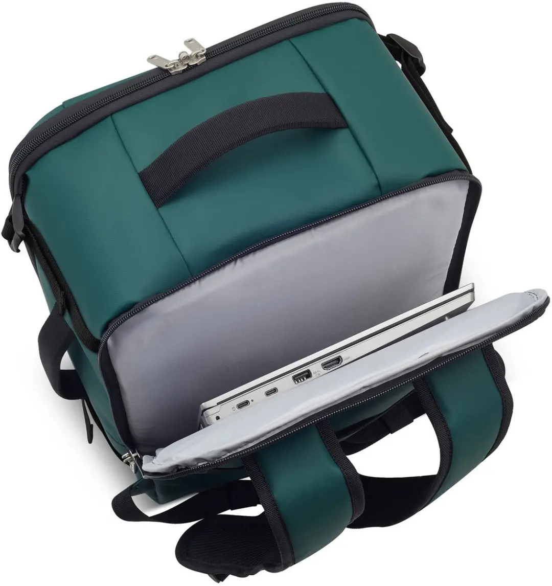 Delsey Dita Underseater Rugzak - Groen - afbeelding 4 van 6