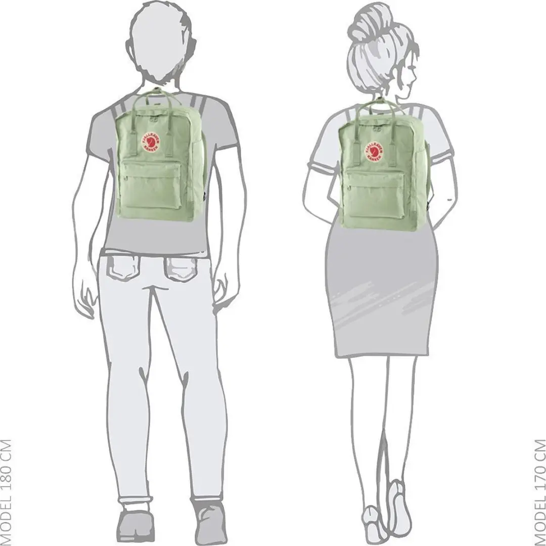 Fjällräven Kånken Rugzak 16L - Mint Green - afbeelding 2 van 6