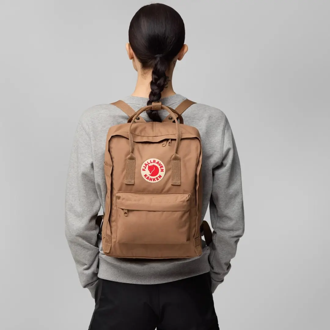 Fjällräven Kånken Rugzak - 16 L - Khaki Dust - afbeelding 5 van 6