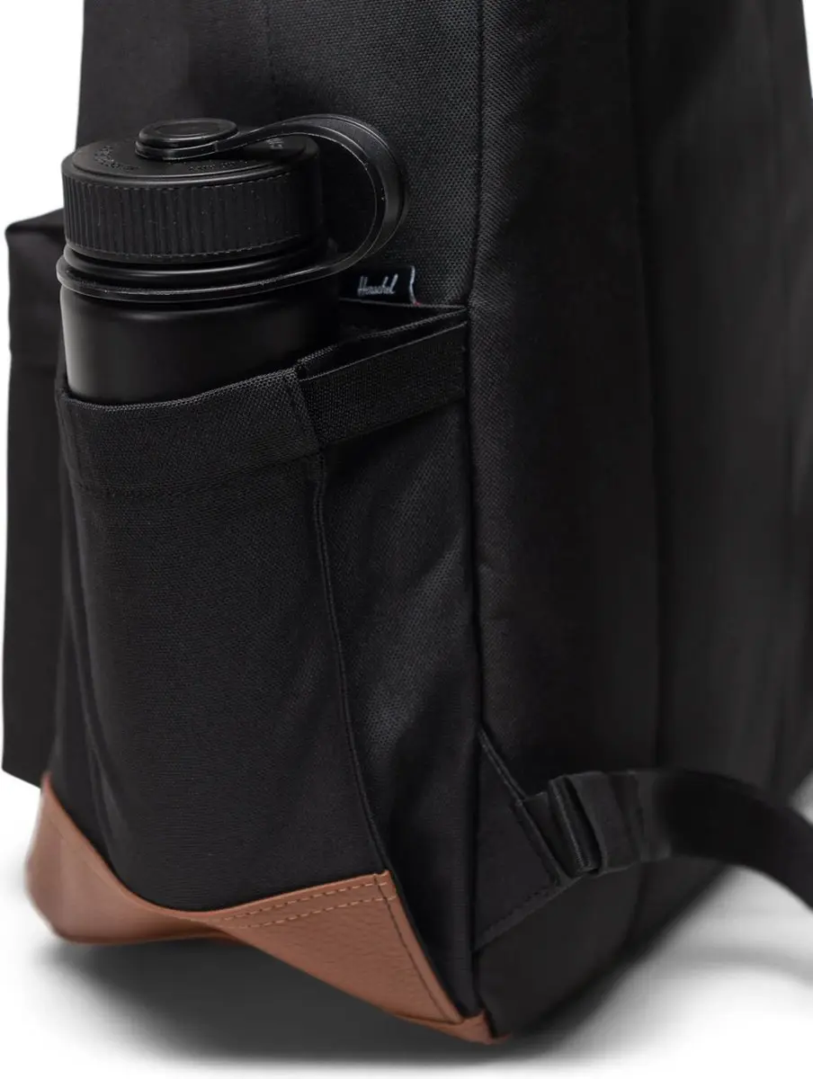 Herschel Heritage Rugzak - 24L - Zwart/Bruin - afbeelding 3 van 6