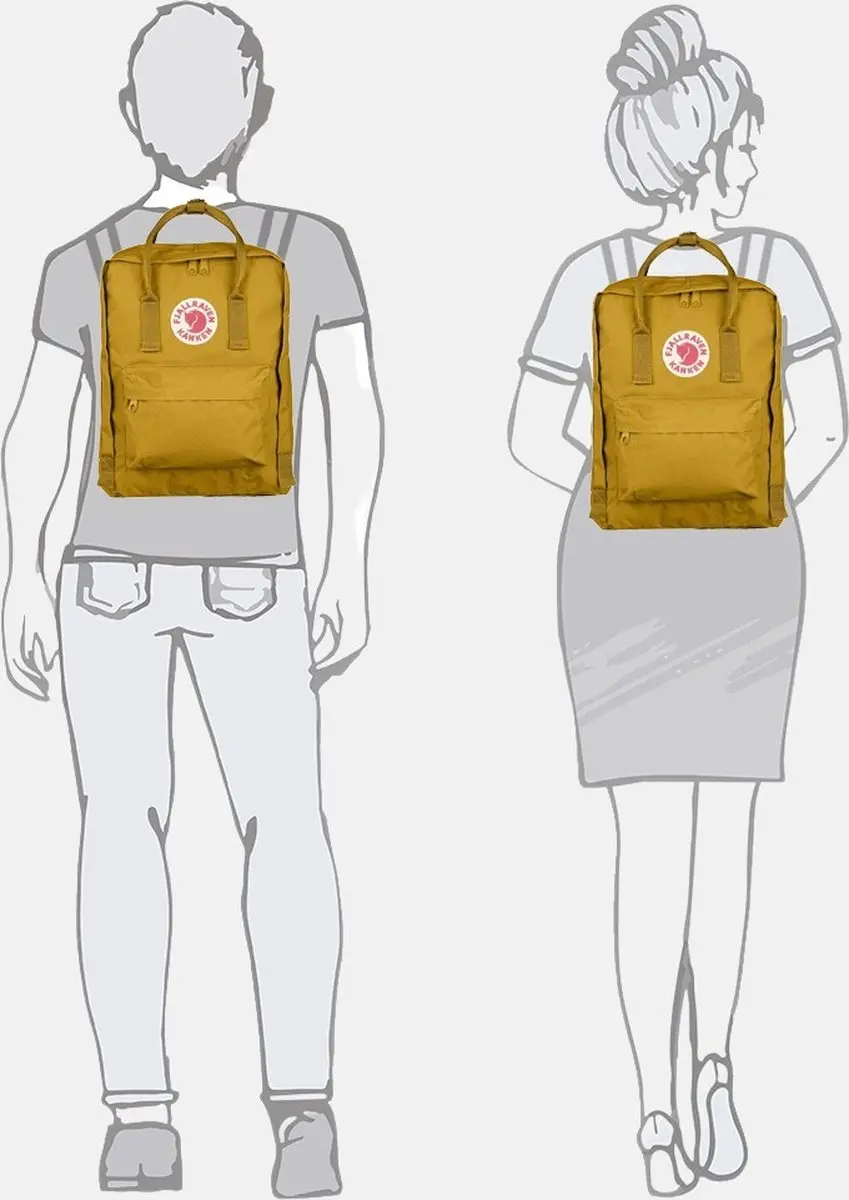 Fjällräven Kånken Rugzak - 16L - Ochre - afbeelding 5 van 6