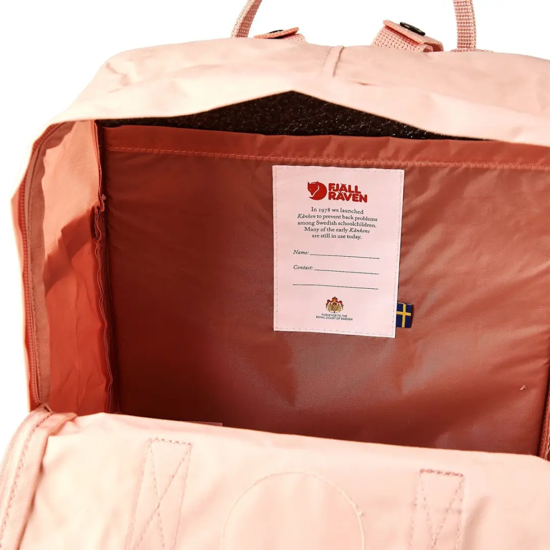 Fjällräven Kånken Rugzak 16L - Chalk Rose - afbeelding 5 van 6