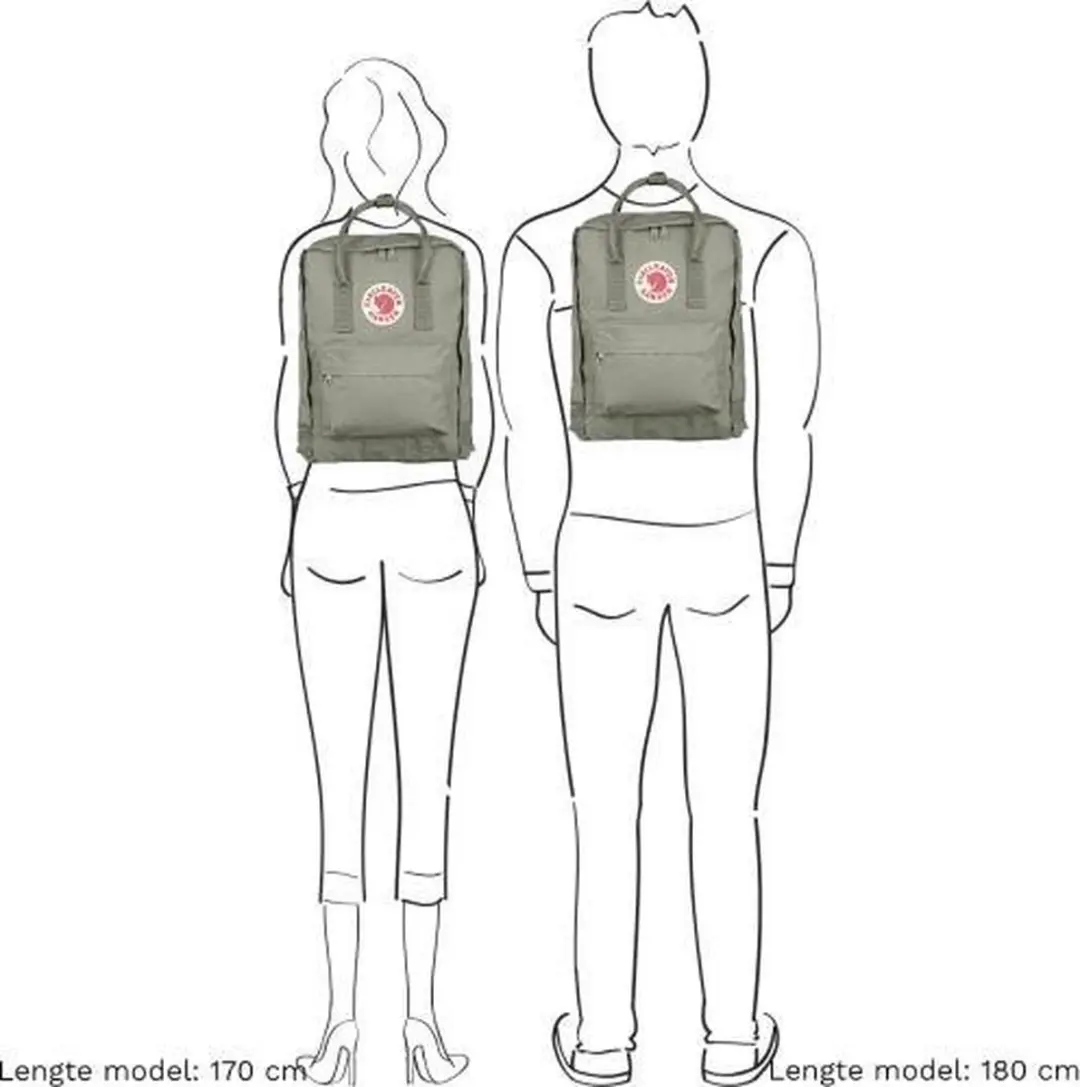 Fjällräven Kånken Rugzak 16L - Fog - afbeelding 4 van 6