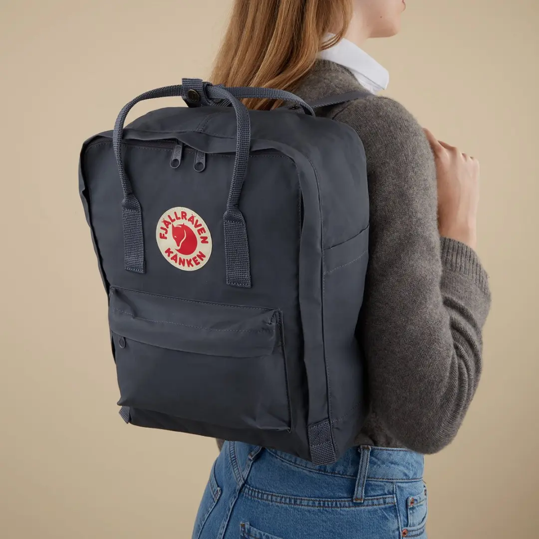 Fjällräven Kånken Rugzak 16L - Super Grey - afbeelding 6 van 6