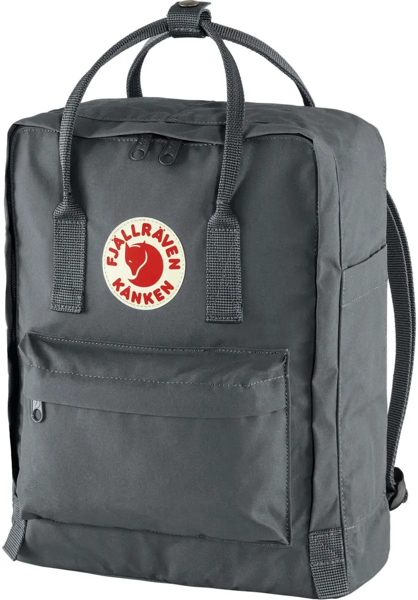 Fjällräven Kånken Rugzak 16L - Super Grey - afbeelding 4 van 6