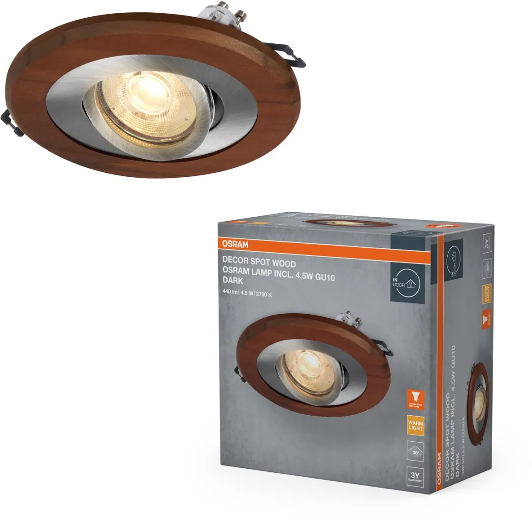 Osram Wood LED Spot GU10 4.5W